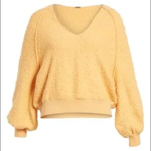Free people found my friend v neck sweater